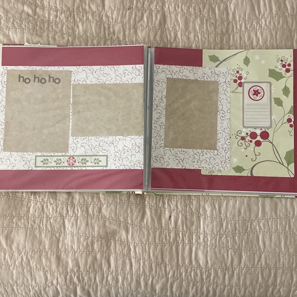 BRAND NEW: Blank S.E.I. ( similar to Creative Memories) Christmas Scrapbook - Picture 8 of 16
